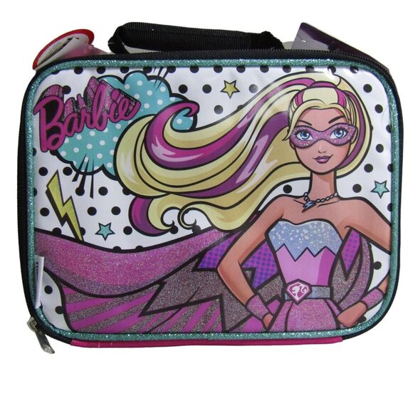 BARBIE NWT Princess Power Pink  Lunch Insulated Soft Sided Bag Empowerment Rare - Picture 1 of 4